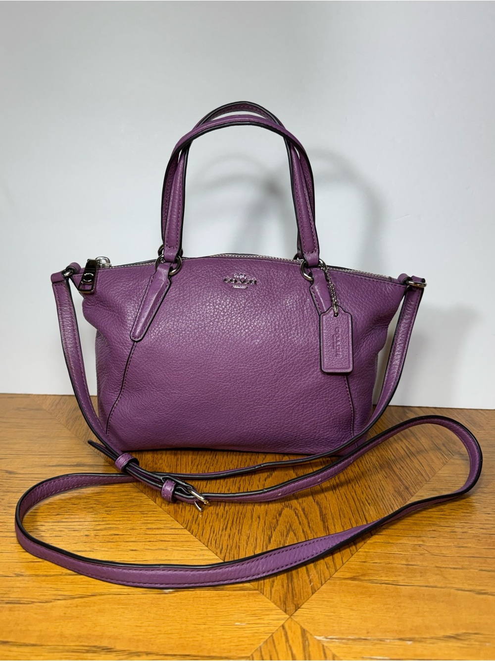 COACH MINI KELSEY SATCHEL CROSSBODY
